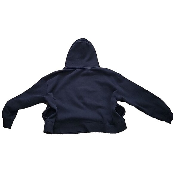 Disney 100 Friend Cropped Hoodie Womens XL Black Pullover Embroidered Characters - Picture 15 of 16